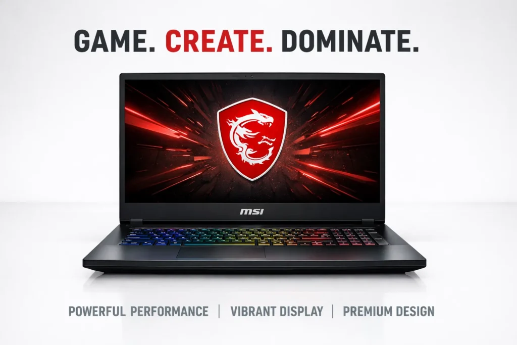 MSI laptop