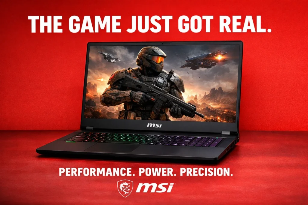  MSI laptop